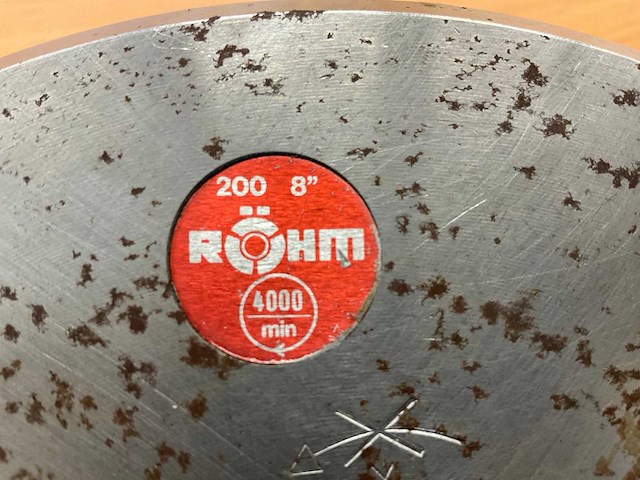 Röhm 200 zelfcentrerend 4-klauwplaat - afbeelding 4 van  4