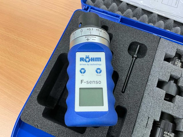 Röhm f-senso trek-in kracht meetinstrument 0-15 kn - afbeelding 3 van  6