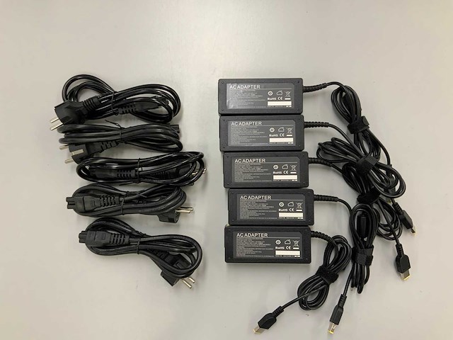 Rohs ac adapter 65w (5x) - afbeelding 1 van  3