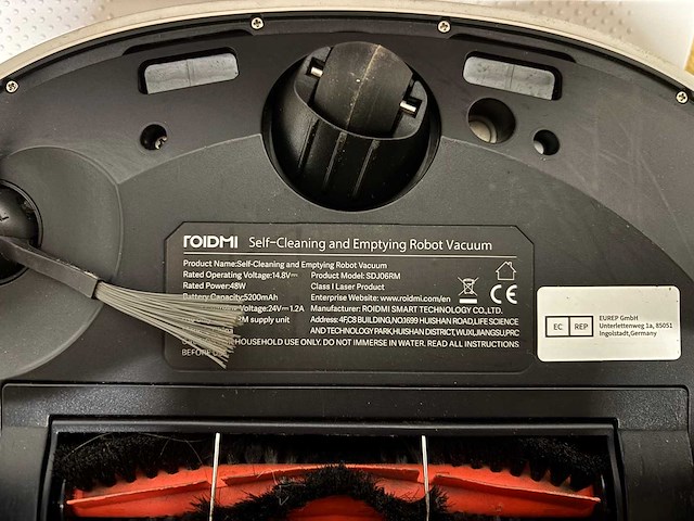 Roidmi eva - robotstofzuiger & dweilrobot - ean: 6970019148977 - afbeelding 3 van  3