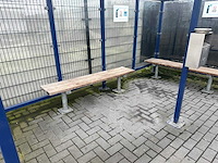 Rokershok - overkapping 5x4x2,5m