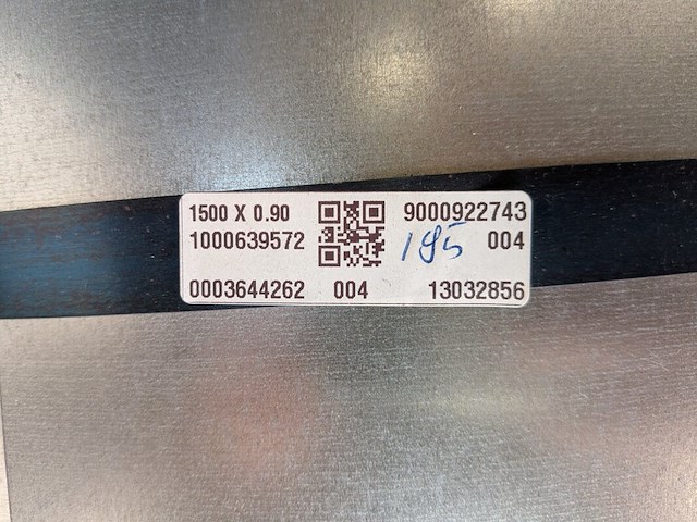Rol a 2120kg metaal plaatmateriaal - afbeelding 8 van  8