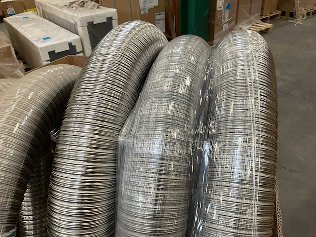 Rol á 5m enkelwandige rvs rookgasafvoer buis - afbeelding 1 van  2