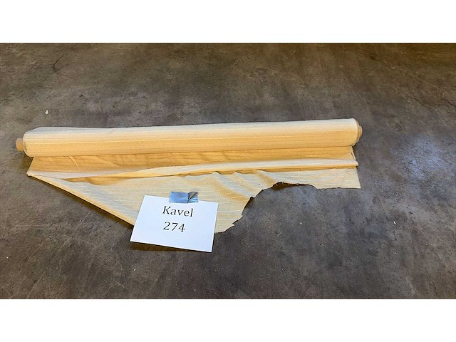 Rol beige doek - afbeelding 1 van  1