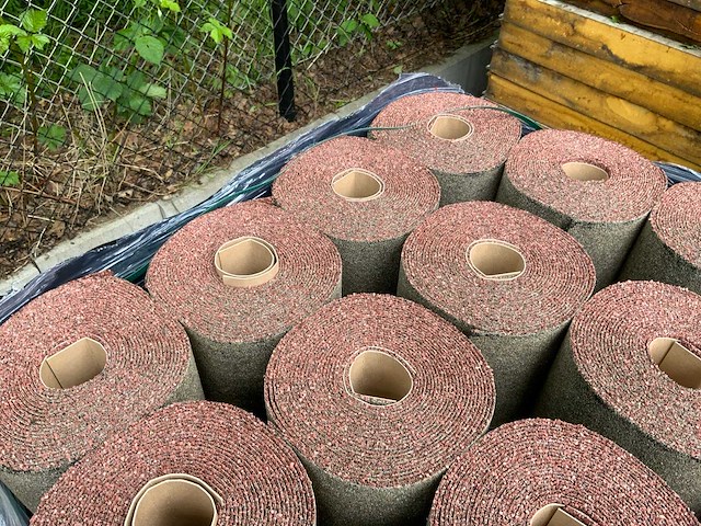 Rol dakleer met leislag 9m2 per rol (20x) - afbeelding 2 van  2