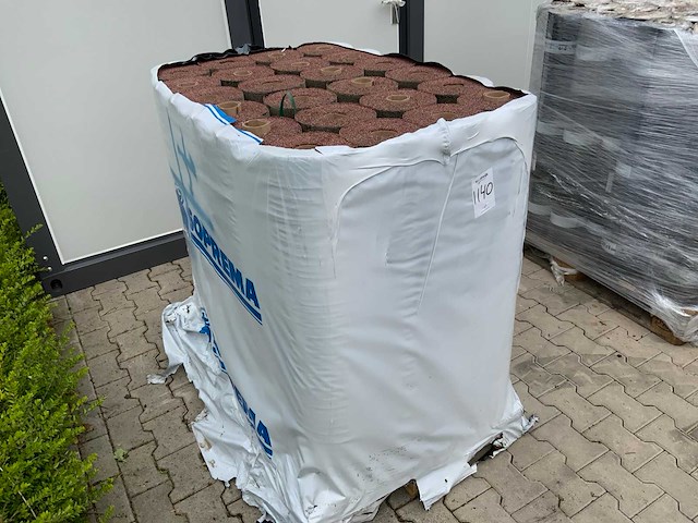 Rol dakleer met leislag 9m2 per rol (26x) - afbeelding 1 van  10