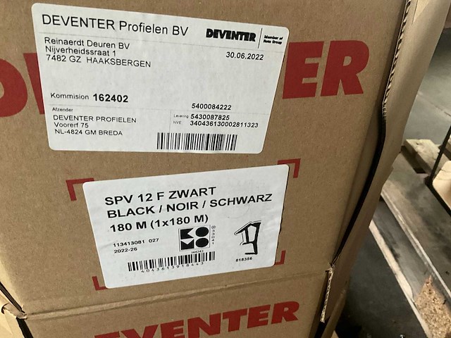 Rol deurafdichtings rubber (19x) - afbeelding 4 van  8