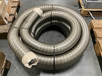 Rol flexibele roestvrijstalen rookgasafvoerbuis 125mm (4x) - afbeelding 1 van  3