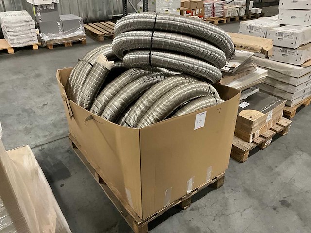Rol flexibele roestvrijstalen rookgasafvoerbuis 125mm (4x) - afbeelding 3 van  3