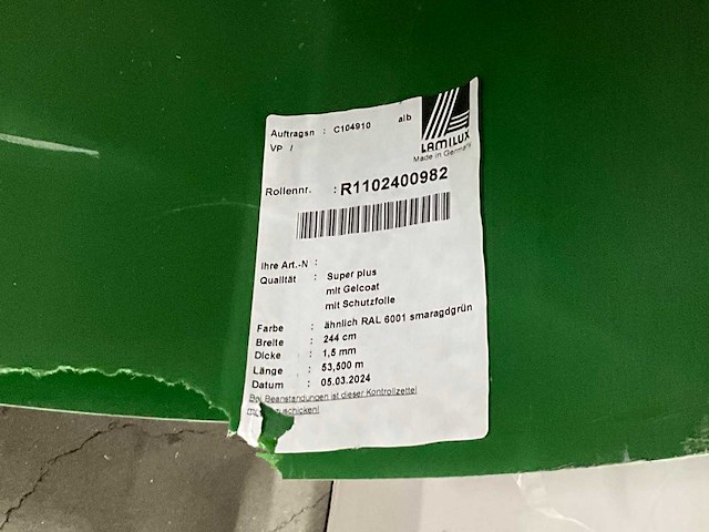 Rol gelamineerd polyester (5x) - afbeelding 3 van  4