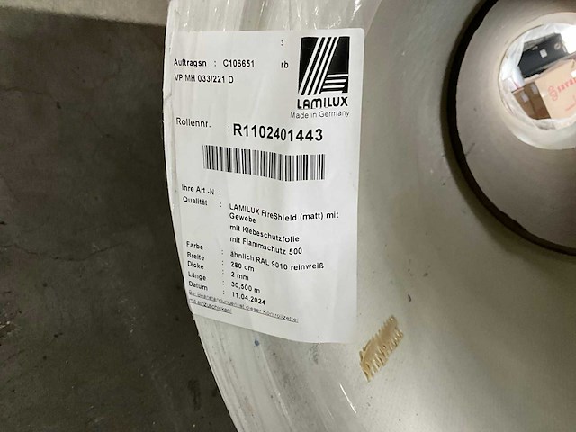 Rol gelamineerd polyester (5x) - afbeelding 4 van  4
