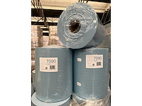 Rol hpg supertex donkerblauw pluisvrij 38 x 29 cm 500 vel op rol (14x) - afbeelding 1 van  3