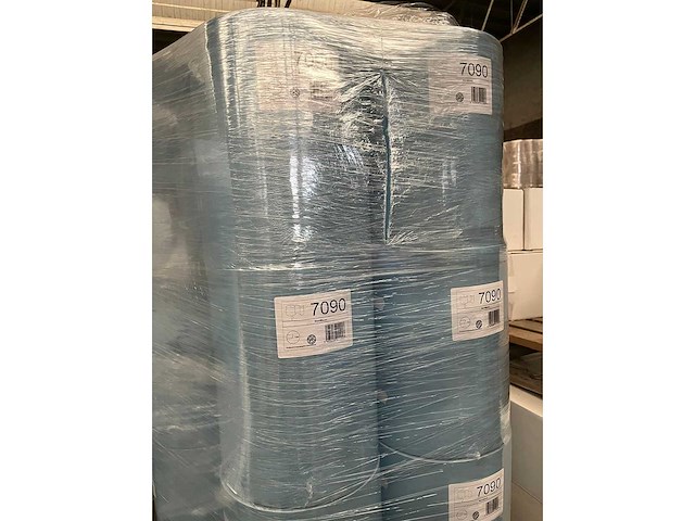 Rol hpg supertex donkerblauw pluisvrij 38 x 29 cm 500 vel op rol (14x) - afbeelding 3 van  3