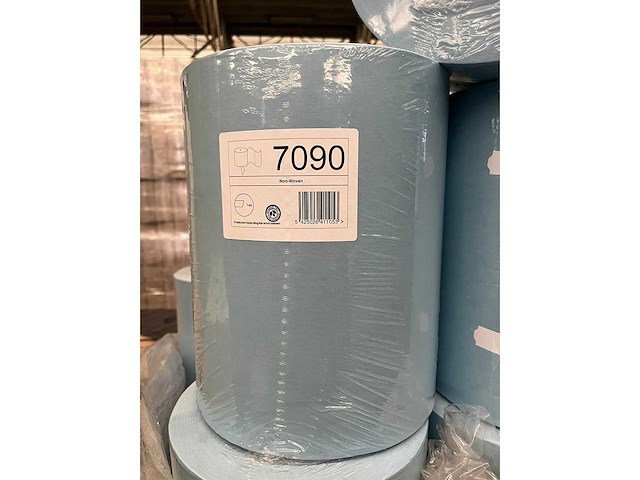 Rol hpg supertex donkerblauw pluisvrij 38 x 29 cm 500 vel op rol (16x) - afbeelding 2 van  3