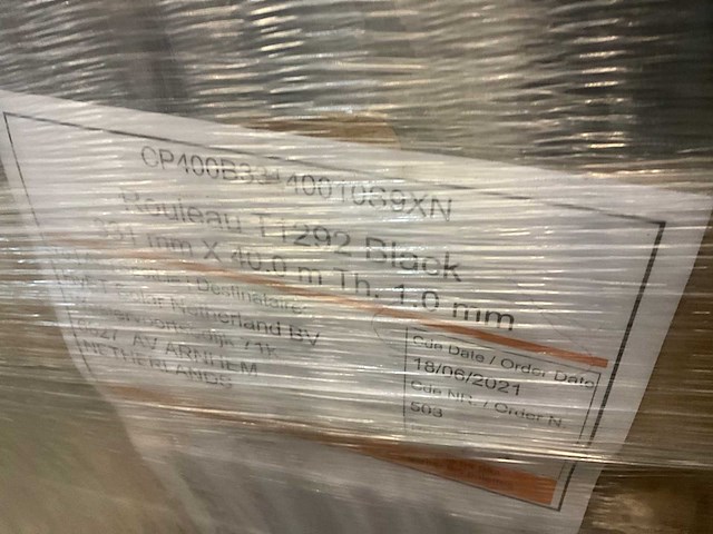 Rol isoltema butyl (1mm) 331mm t1292 afdichtingstape (12x) - afbeelding 4 van  5