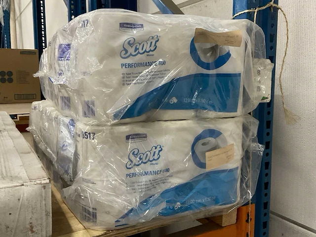 Rol kimberly clark 2-laags 600 vel toiletpapier (72x) - afbeelding 3 van  3