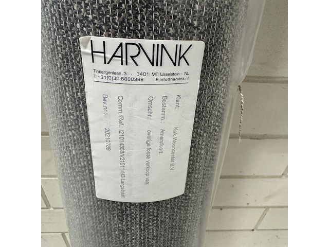 Rol meubelstof, harvink - afbeelding 3 van  4