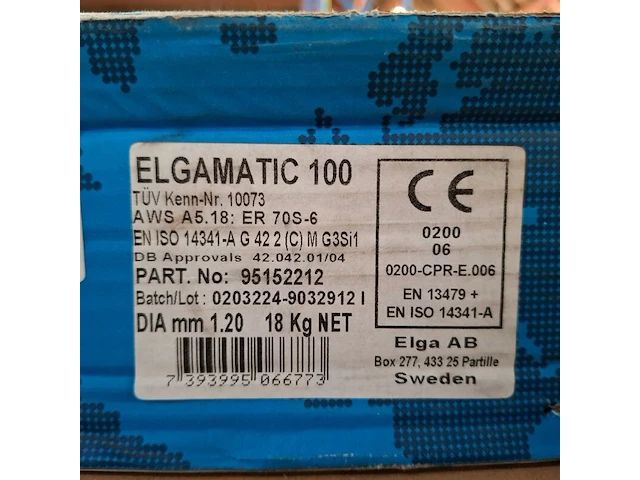 Rol mig/mag lasdraad elga, elgamatic 100 - afbeelding 2 van  4