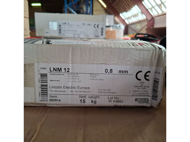Rol mig/mag lasdraad lincoln, lnm 12 | 580914 - afbeelding 2 van  2