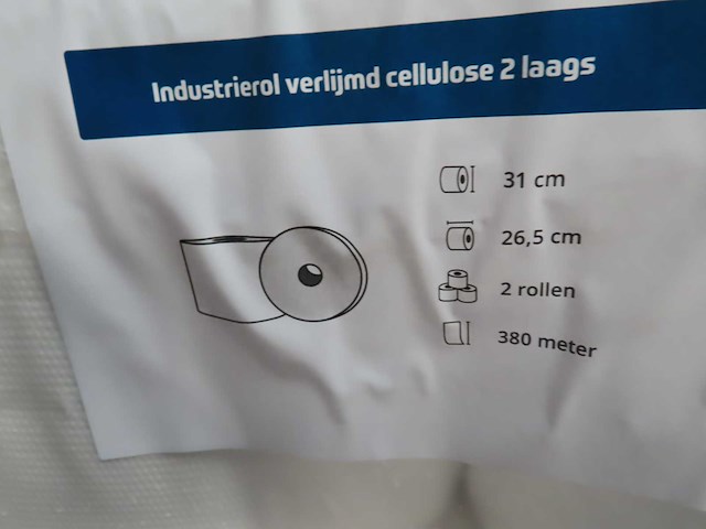 Rol poetspapier (36x) - afbeelding 2 van  2