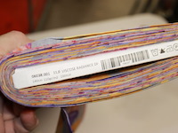 Rol stof 1 rol bloem n140 breed 110 gr 11 meter - afbeelding 3 van  5