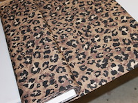 Rol stof 1 rol panter 138 breed 225 gr 11 meter - afbeelding 4 van  5