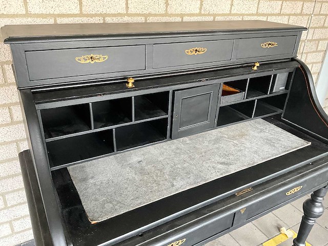 Rol-top desk 130x70x130cm - afbeelding 4 van  9