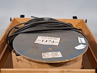 Rol touw op houten haspel en 1x kabel, o.a. phillystran - afbeelding 2 van  5
