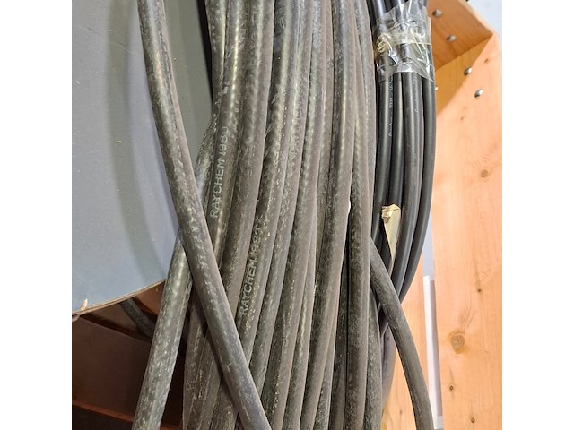 Rol touw op houten haspel en 1x kabel, o.a. phillystran - afbeelding 5 van  5