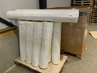 Rol transparante stretch wikkelfolie (15x) - afbeelding 1 van  2