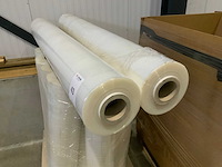 Rol transparante stretch wikkelfolie (15x) - afbeelding 2 van  2
