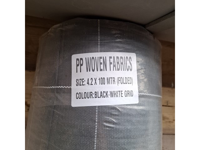 Rol worteldoek pp woven fabrics - afbeelding 2 van  2