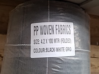 Rol worteldoek pp woven fabrics - afbeelding 2 van  2