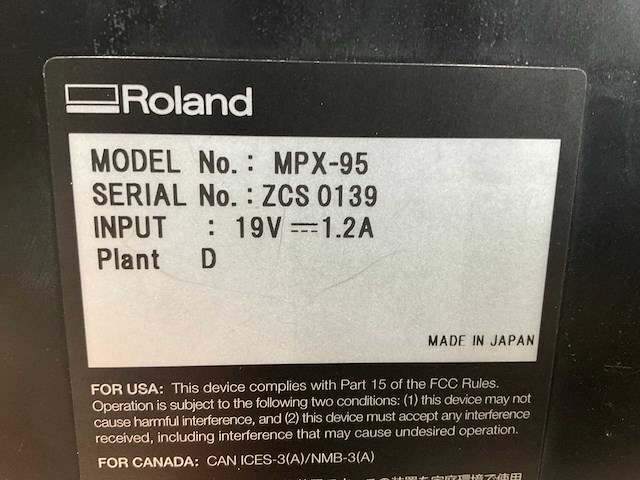 Roland - metaz mpx-95 - professionele graveermachine - afbeelding 7 van  11