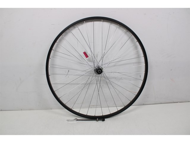 Roland achterwiel 28 uitval cass 8v alu as26 zwart zink spk - afbeelding 1 van  2