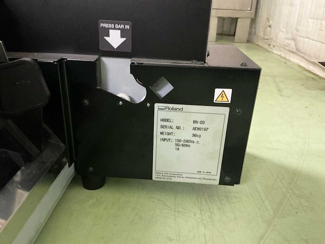 Roland bn-20 digitale kleurenprinter - afbeelding 7 van  8