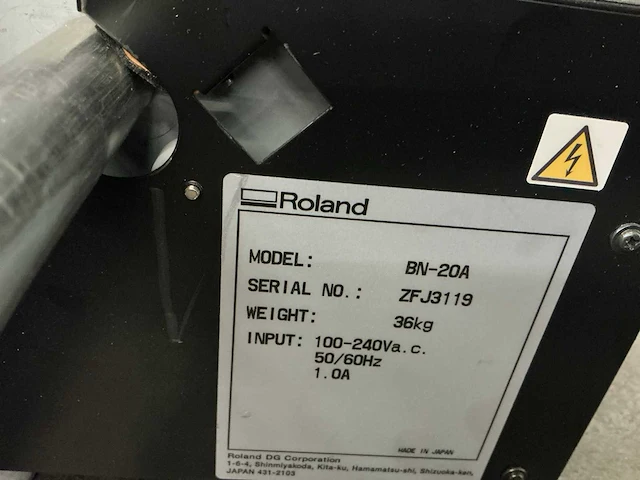 Roland bn20a printer/plotter - afbeelding 9 van  19