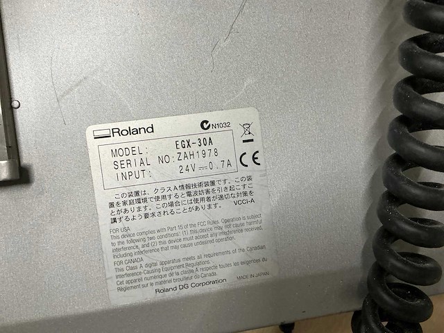 Roland egx-30a graveerprinter - afbeelding 3 van  11