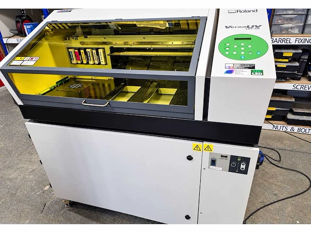 Roland versauv lef-12 professionele uv flatbed printer + bofa afzuiging + extra printkop - afbeelding 10 van  12