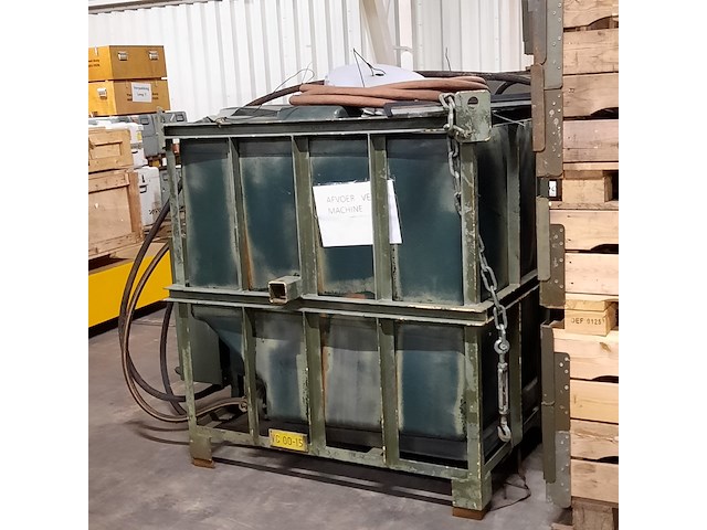 Rolbezem met tank en diverse onderdelen, nido, hf-25-ds, 1987 - afbeelding 7 van  20