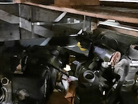 Rolbezem met tank en diverse onderdelen, nido, hf-25-ds, 1987 - afbeelding 11 van  20