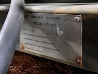 Rolbezem met tank en diverse onderdelen, nido, hf-25-ds, 1987 - afbeelding 20 van  20