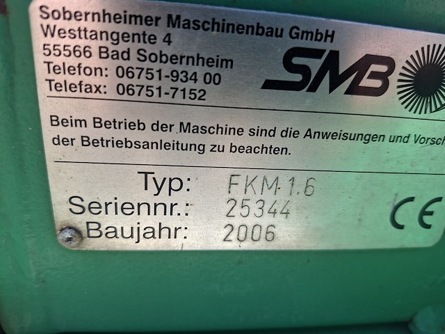 Rolbezem, sobernheimer, fkm1.6, 2006 - afbeelding 11 van  15