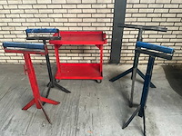 Rolbokken en transportwagen - afbeelding 1 van  3