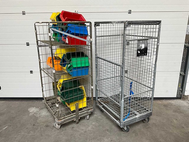 Rolcontainer (2x) - afbeelding 1 van  4