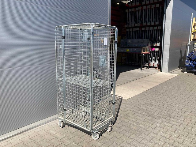 Rolcontainer 62x82x160cm anti diefstal - afbeelding 3 van  3