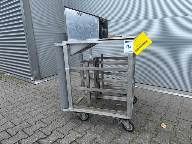 Rolcontainer 650x700x900mm - afbeelding 1 van  2
