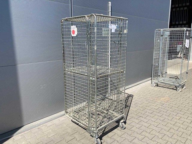 Rolcontainer 65x77x165cm anti diefstal - afbeelding 1 van  3