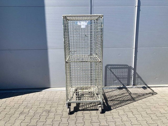 Rolcontainer 65x77x165cm anti diefstal - afbeelding 3 van  3