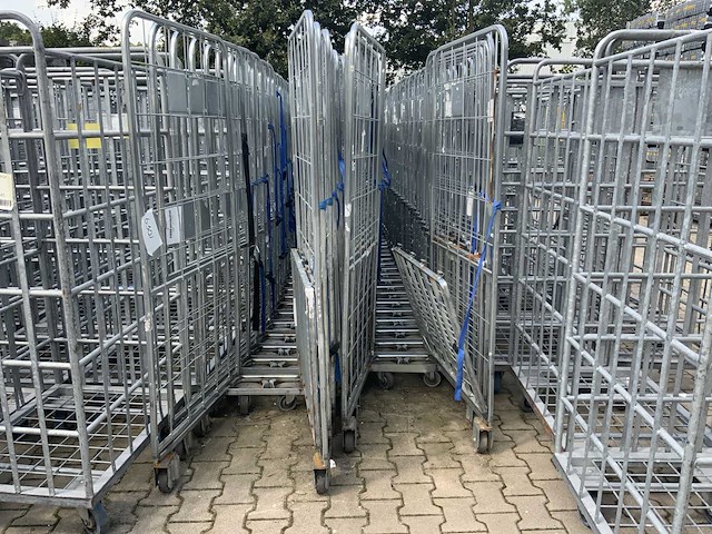 Rolcontainer 660x800x1760mm (8x) - afbeelding 3 van  4